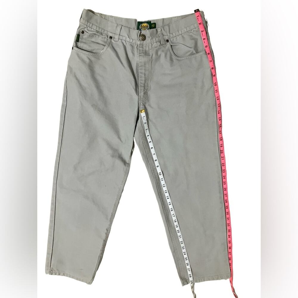 Cabela's Men's Straight Jeans in Light Gray heavy duty jeans - Picture 6 of 7